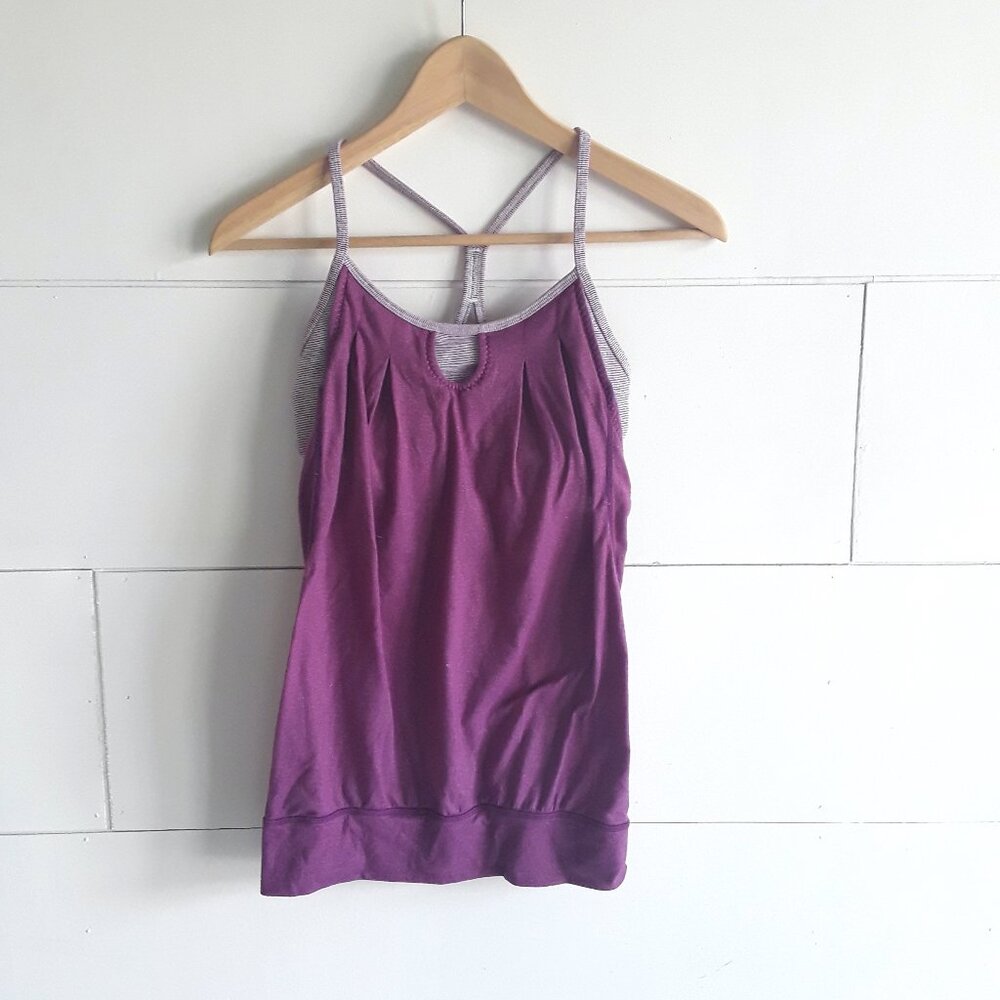 Lululemon Let it Loose tank with bra